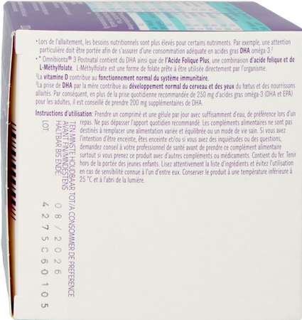 Omnibionta Postnatal 3 Borstv.8wek Tabl 56+caps 56 11