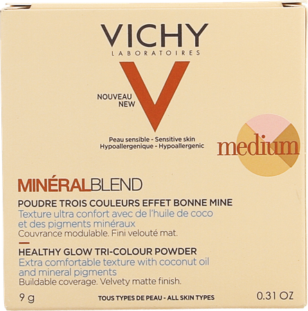 Vichy Mineralblend Pdr Medium 9ml 2