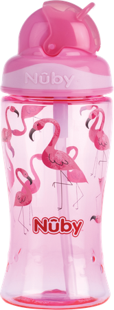 Nuby Gobelet Flip-it En Tritan 360ml Rose 3ans+ 1