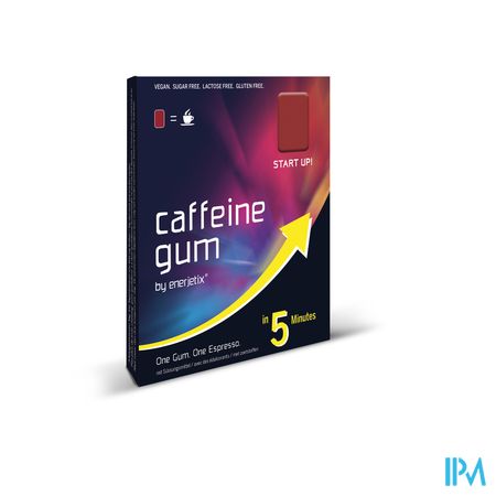 Enerjetix Cafeine Gum Red Energy 9x2,35g