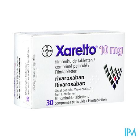 Xarelto 10mg Tabl 30 X 10mg