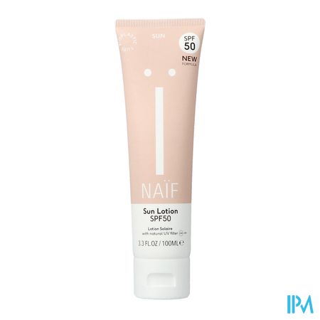 Naif Grown Ups Sun Body Ip50 Lotion Tube 100ml 4