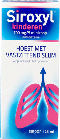 Siroxyl Sirop Enfants/kinderen 125ml 100mg/5ml 2
