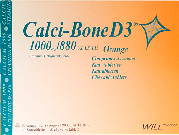 Calci Bone D3 Kauwtabletten 90 1