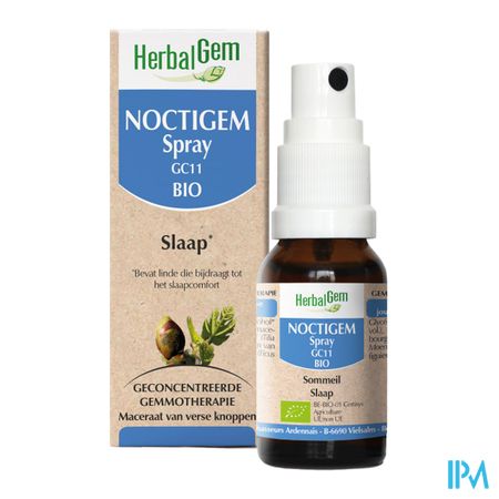 Herbalgem Noctigem Slaap Spray Bio 10ml 2
