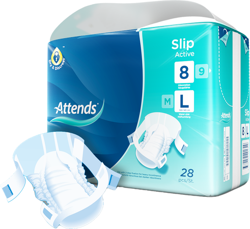 Attends Slip Active 8l 28 5