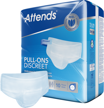 Attends Pull-on Plus 3 Discrete M 12 5