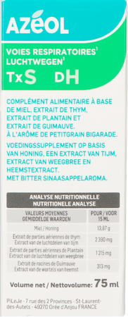 Azeol Sirop Dh 75ml 7