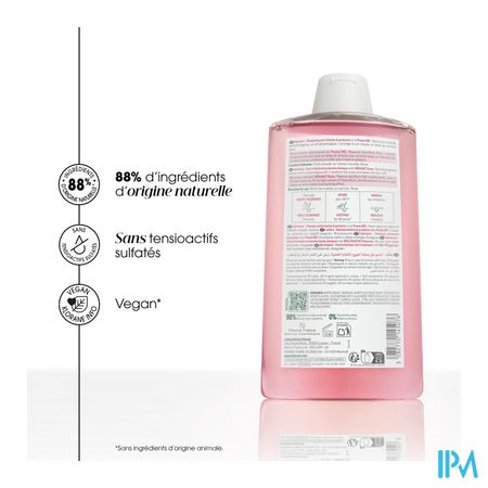 Klorane Capil. Sh Pioenroos Bio 400ml 14