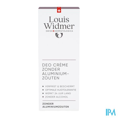 Widmer Body Deo Creme S/sels Aluminium Parf 40ml