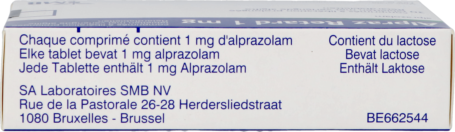Alpraz Retard 1mg Tabl Verlengde Afgite 30 4