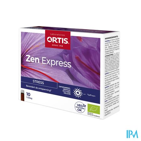 Ortis Zen Express Bio Z/alcohol 10x15ml