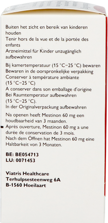 Mestinon Drag 150 X 60mg 9