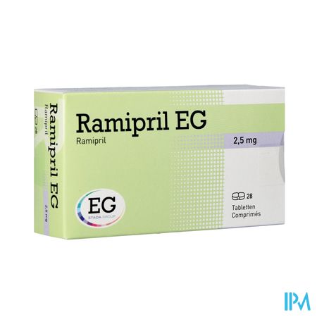 Ramipril EG 2,5Mg Tabl 28X2,5Mg