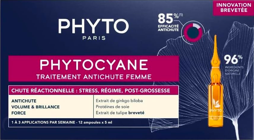 Phytocyane Traitement Chute Reactionnel. Amp12x5ml 3