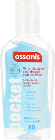 Assanis Pocket Gel Classic 1x80ml 2