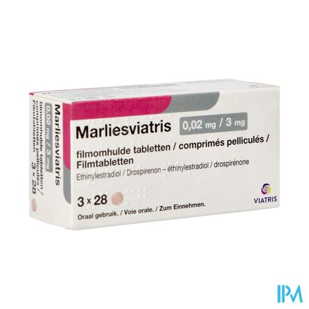 Marliesviatris 0,02mg/3mg Filmomh Tabl 84