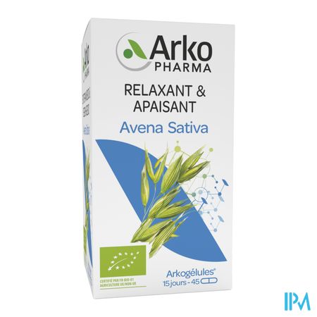 Arkocaps Avena Sativa Bio Caps 45 14