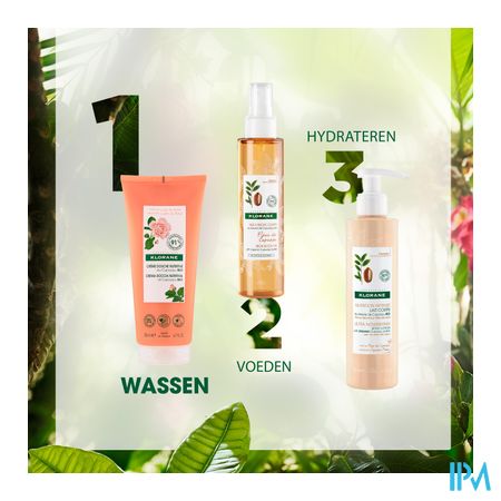 Klorane Lichaam Douchecr Lait Rose 200ml Nf 7