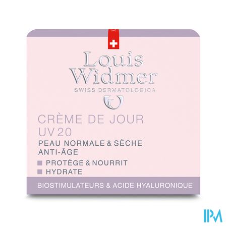 Widmer Jour Creme Uv20 Parf Pot 50ml