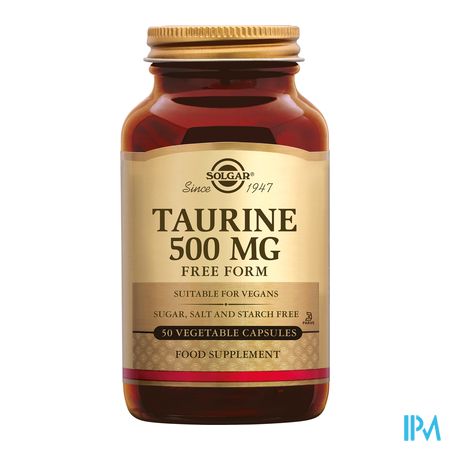 Solgar Taurine V-caps 50x500mg 1