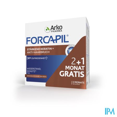 Forcapil Keratine+ Lot Caps 180 5