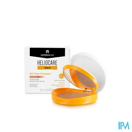 Heliocare 360° Oil Free Compact Spf50+ Bronze 10g