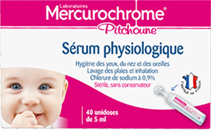 Mercurochrome Pitchoune Isoton. Zoutopl. 40x5ml 1