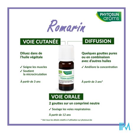 Phytosun Rozemarijn Fr-bio-01 10ml 10