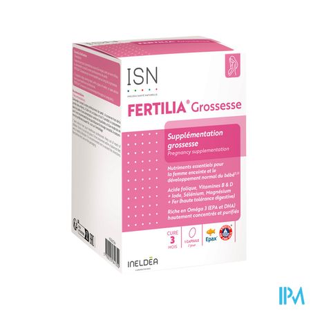 Ineldea Fertilia Grossesse Caps 90