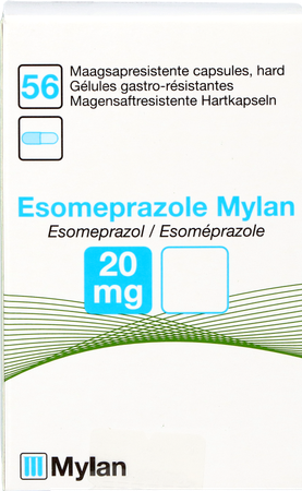 Esomeprazole Viatris 20mg Caps 56 4