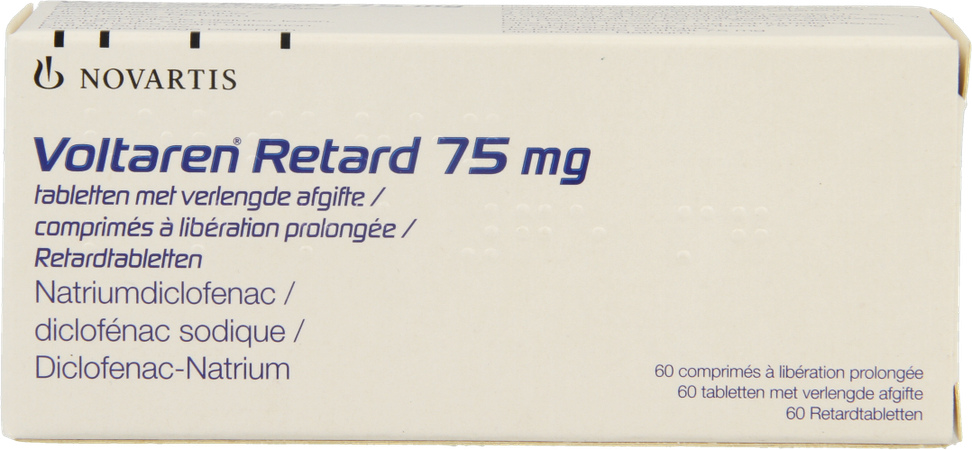 Voltaren Retard Comp 60 X 75mg 2