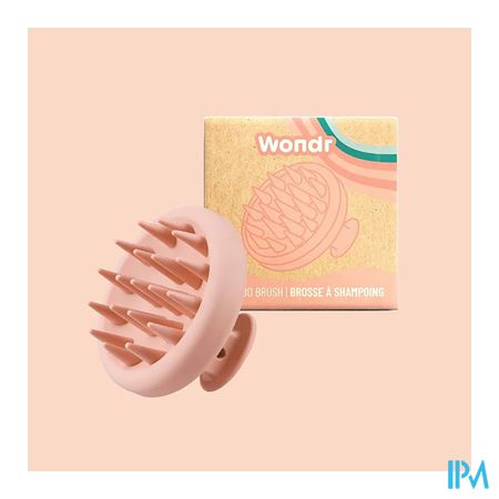 Wondr Silicone Scalp Massager Rose 5