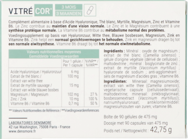 Vitrecor Caps 90 7