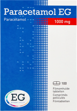 Paracetamol EG Forte 1G Filmom Tabl 100X1000Mg Pot 1