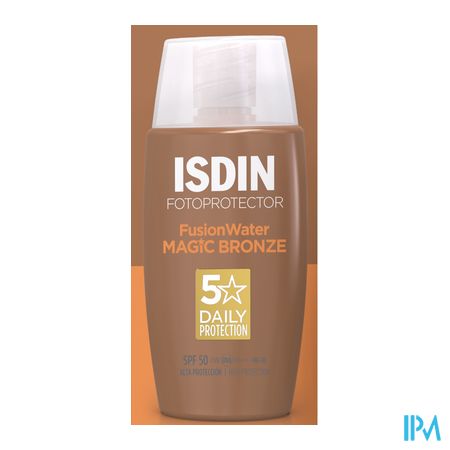 Isdin Fotoprotector Fusion Water Bronze Ip50+ 50ml 1
