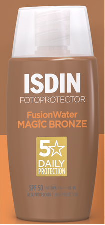 Isdin Fotoprotector Fusion Water Bronze Ip50+ 50ml 1