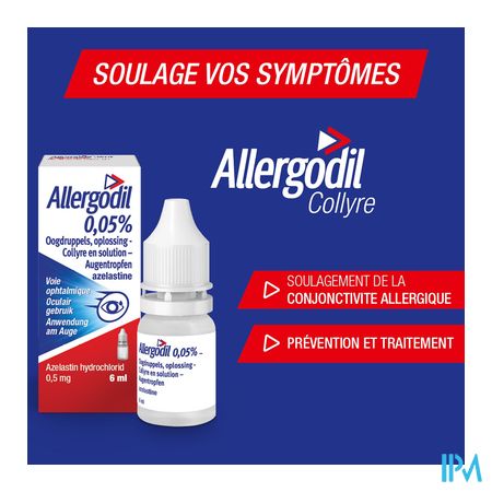 Allergodil Collyre Fl 6ml 17