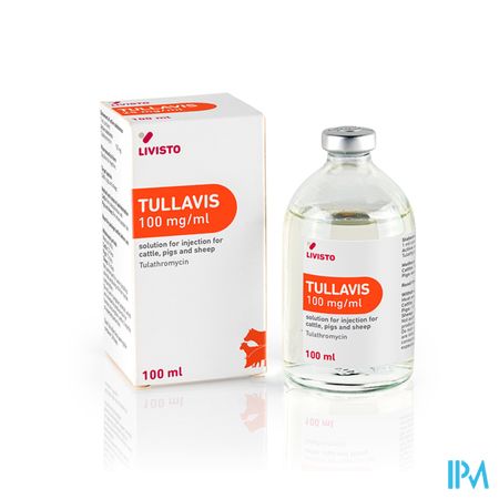 Tullavis 100mg/ml Opl Inj Rund-varken-schaap 100ml