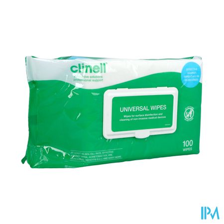 Clinell Universal Lingettes Epaise 100