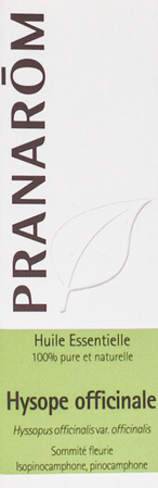 Pranarom Eo Hyssop Offic. 5ml 3