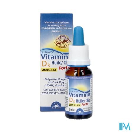 Vitamine D3 Forte Fl 20ml 8