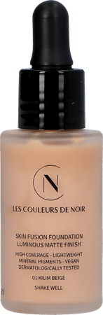 Couleurs De Noir Skin Fus. Fdt 01 K. Beige 30ml 2