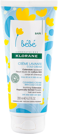 Klorane Bb Wascr Cold Cream Tube 200ml 1