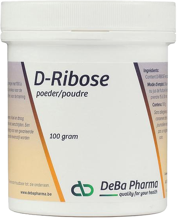 Ribose Pdr Oplosbaar 100g Deba 3
