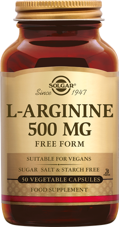 Solgar l-arginine V-caps 50x500mg 1