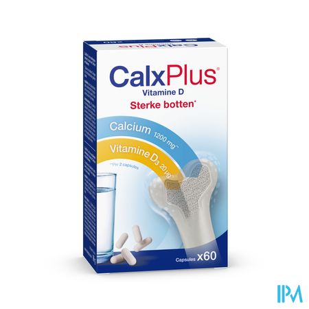 Calxplus Vitamine D Caps 60