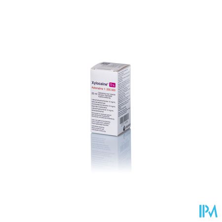 Xylocaine 1% Adrenaline 1:200 000 Sol Inj 20ml