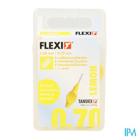 Flexi Yellow Borsteltje Fine Interdentaal 6 2