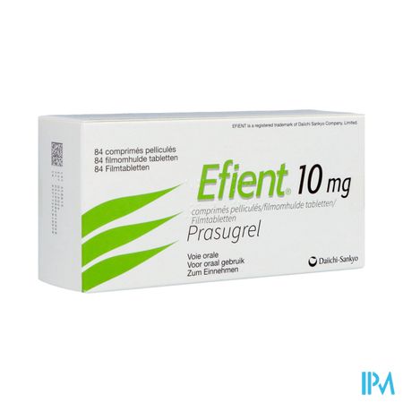 Efient 10mg Pi Pharma Filmomh Tabl 84 Pip